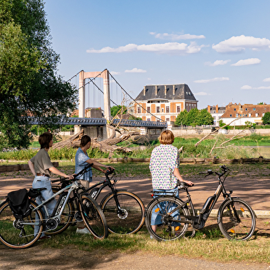 Location de vélos à assistance électrique à Cosne-Cours-sur-Loire